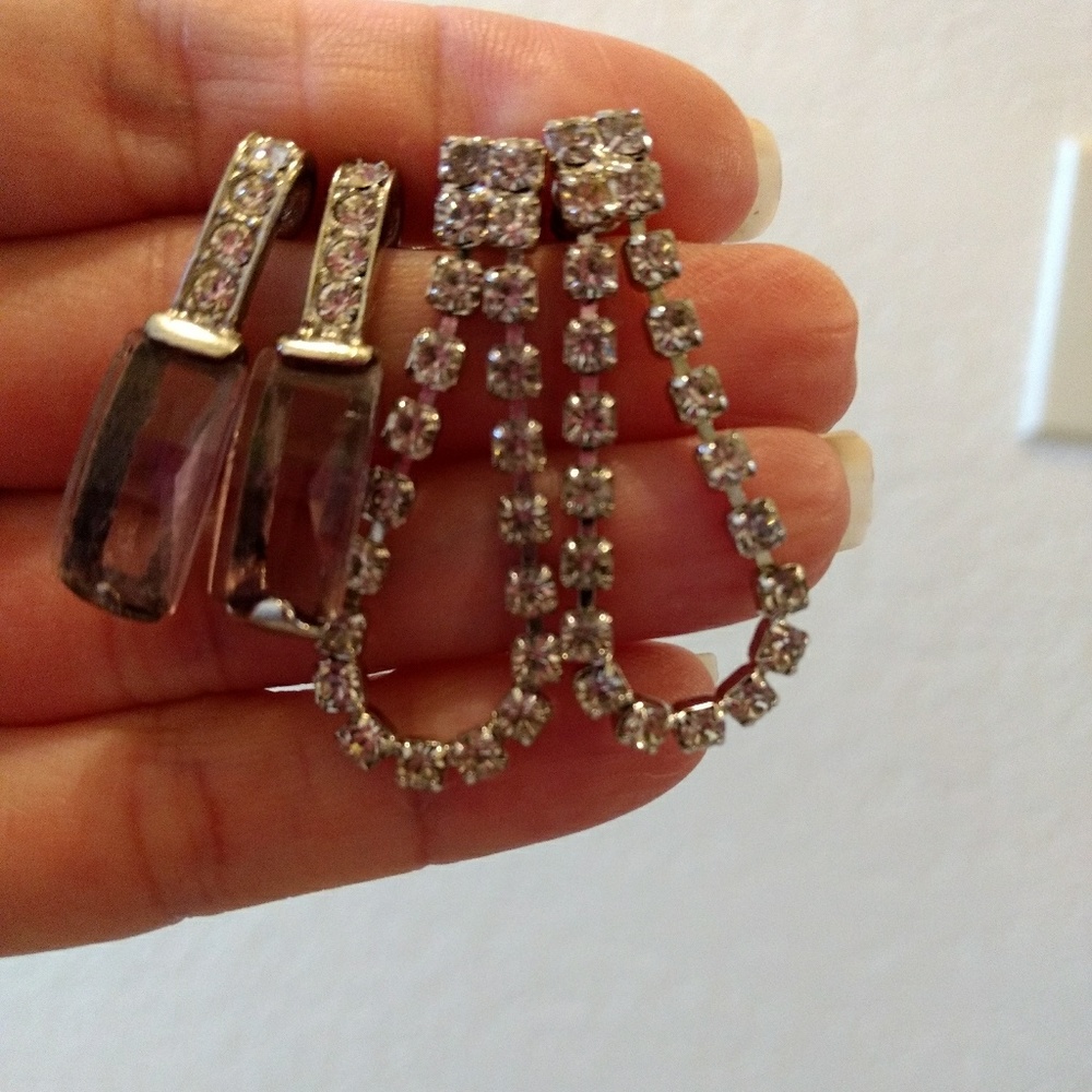 Rhinestones Earrings bundle